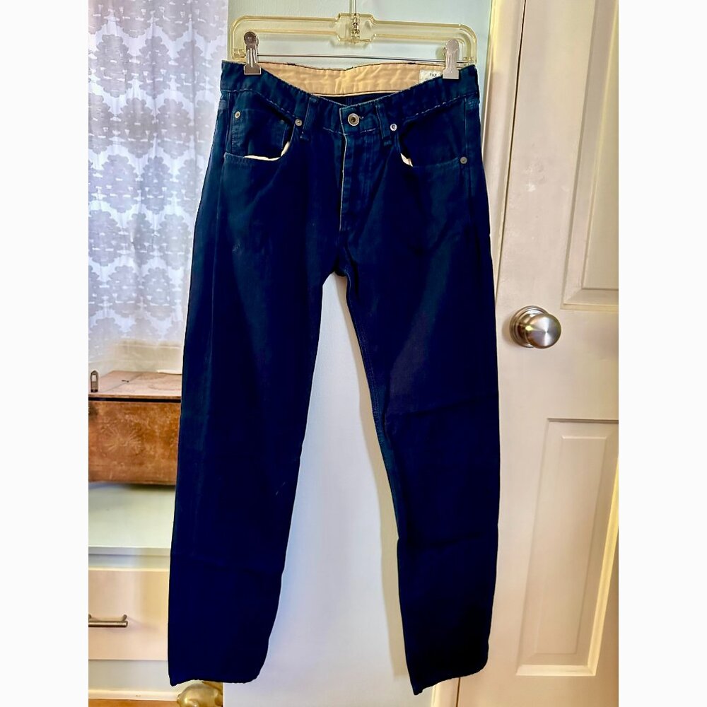 RAG AND BONE - size 30 - straight leg super soft dark jean rich indigo like new